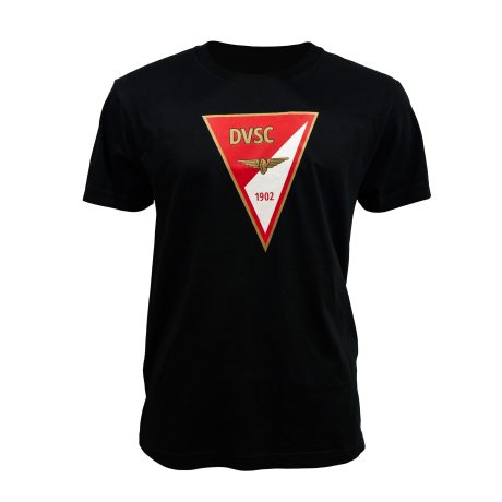 DVSC Címeres póló (Férfi - fekete)