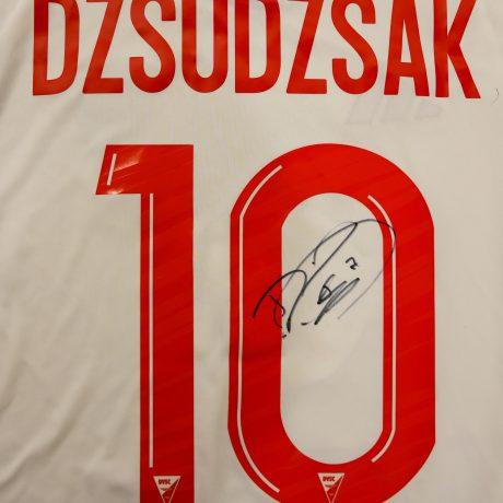 Dzsudzsák Balázs által dedikált mez - FEHÉR (2024-2025)